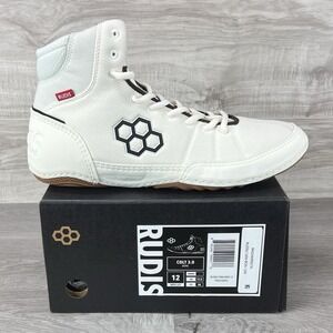 Rudis Colt 3.0 Men's Wrestling Shoes -  Bone White - Size 12 -NWB